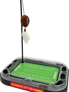 FOOTBALL FIELD CAT SCRATCHER CAT TOY