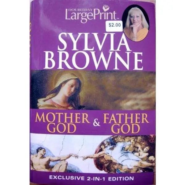 USED-Mother God & Father God, Large Print by Sylvia Browne (Hardcover)