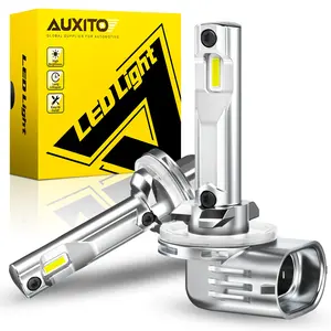 AUXITO 881 LED Fog Light Bulbs, 16,000LM 500% Super Brighter, 10 Years Lifespan, Wireless 1:1 Size Plug-n-Play, 100% Perfect Installation, 886 889 H28 888 894 896 898 LED Bulbs Canbus Ready, Pack of 2