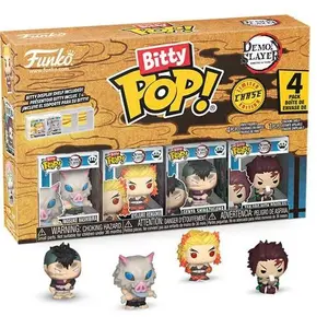 Demon Slayer Inosuke Hashibira Funko Bitty Pop! Mini-Figure 4-Pack - Specialty