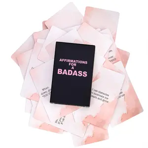 Women Empowerment Affirmation Cards Set, Daily Inspirational Motivational Paper Deck, Humorous Confidence Boost Gift, Perfect Birthday Present for Her