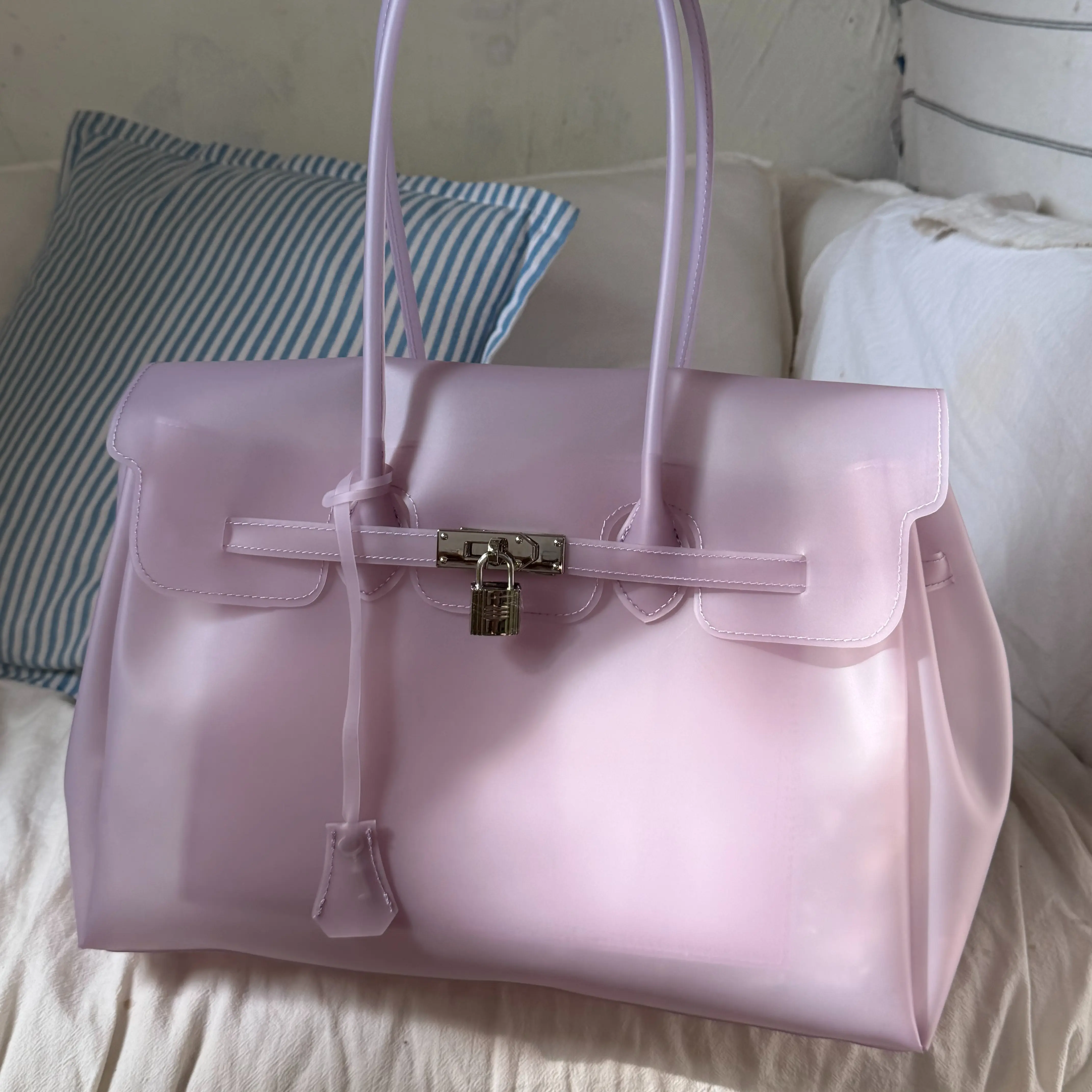 Light purple (Medium 35*15*27cm)