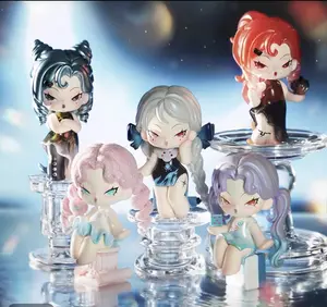 DODO NAMI「Virtual Realm」Blind Box Series Figure –️ Blast  step into a cyber world  Each futuristic figurine is super detailed, like a neon hologram under light  Unbox your virtual companion now – don't miss out all summer!