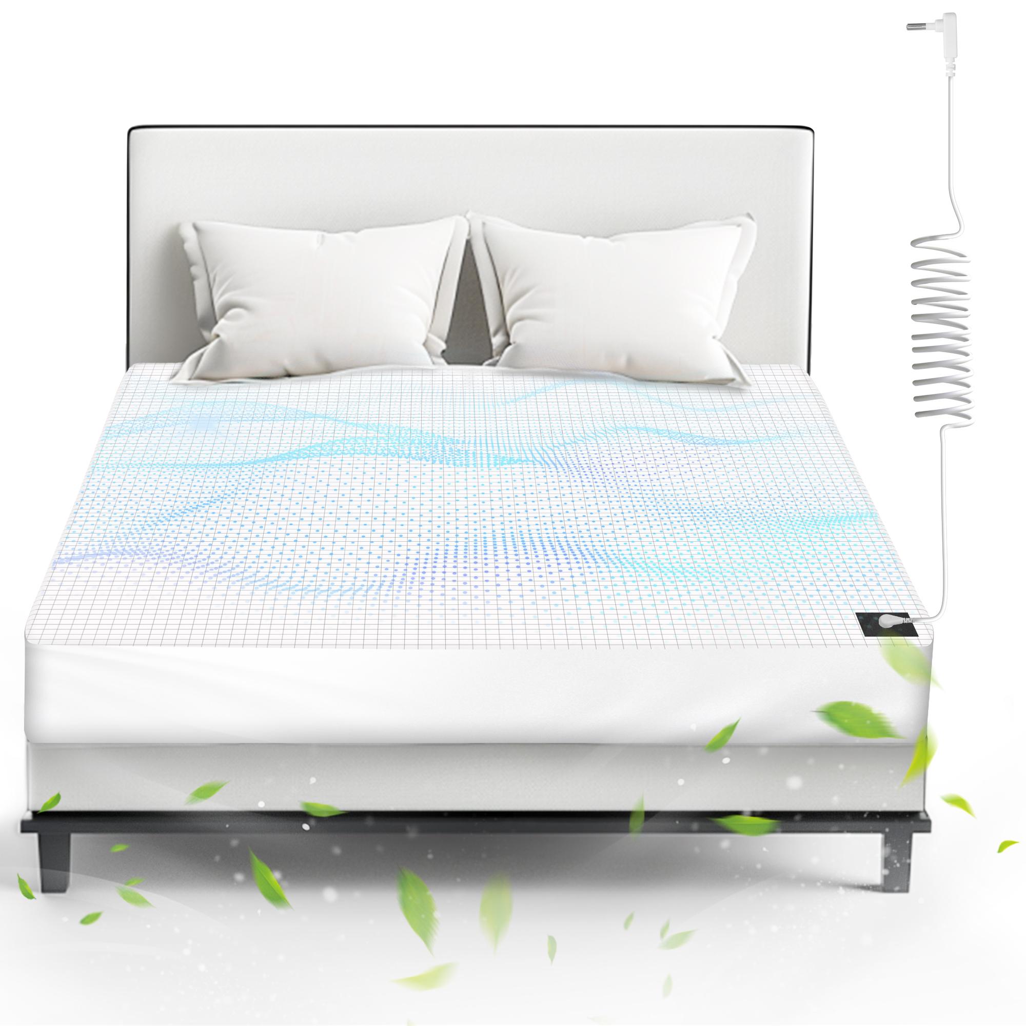 Groundbam Grounding Bed Sheets,Organic Cotton,Bed Grounding Kit,Bedding sheets, Bedsheet for All Seasons