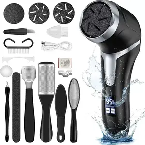 Electric Foot File, Automatic Callus Foot Removal Machine, Foot File Pedicure Kit, Great for Dry Skin Dead Skin, Foot Grinder Callus Remover with LED Display