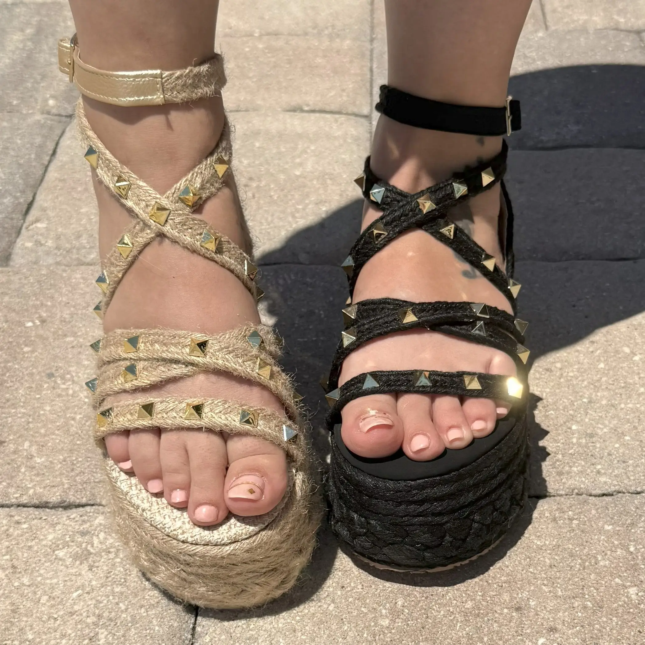 Mily 2.0 - Heart Sandals Handmade Platforms of High Quality and Comfort.