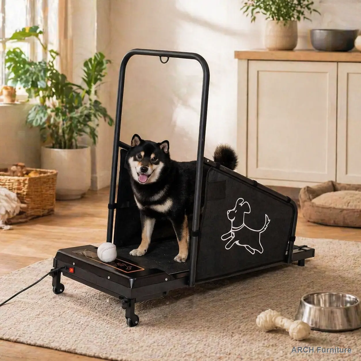 Pet Pacer Metal Frame Treadmill, Ideal for Medium Pets for Running & Walking to Support a Healthy, Fit Lifestyle