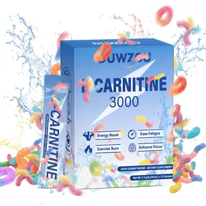 Acetyl Carnitine 3000mg Dietary Supplement | 15 Servings | Non-GMO, Gluten Free, Vegan