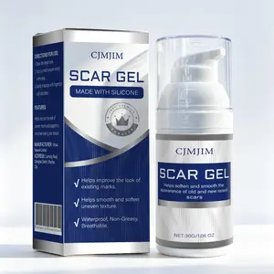 CJMJIM Advanced Silicone Scar Cream Gel - Alcohol-Free, Lightweight, Fast-Absorbing 30g Healthcare Solution with 36-Month Shelf Life for Flattening & Fading Surgical, C-Section Scars - Beauty & Personal Care, Bath & Body Care