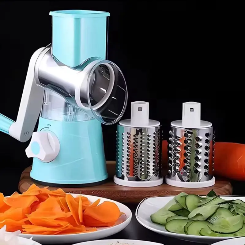 Tabletop Kitchen Manual Rotating Food Grater/ Shredder