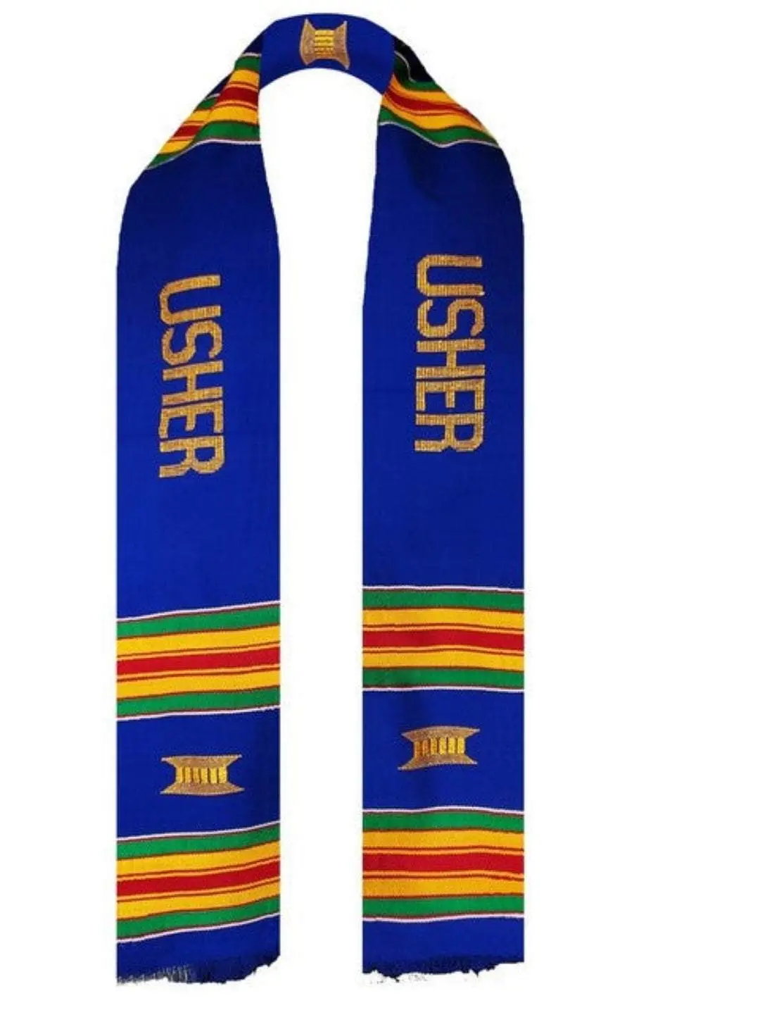 Usher Handwoven Kente Scarf-Sash