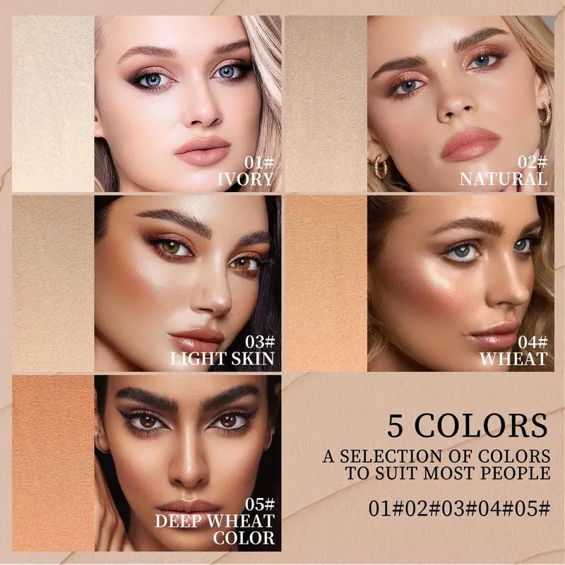 O'CHEAL Face Foundation Contour Stick Long-wear Lightweight Brighten Stick Blemish Contouring Face Concealer Beauty Makeup 01#IVORY dual Cosmetic skin tint Color Changing Full Coverage，Mother's Day gift