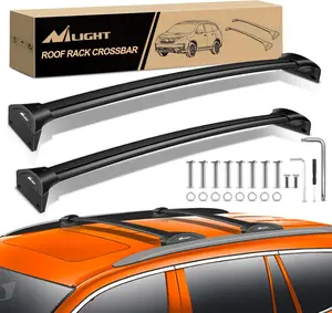 Nilight Roof Rack Cross Bars Fit for Honda Pilot 2016 2017 2018 2019 2020 2021 2022 LX EX EX-L with Flush Rails Fixed Point Adjustable Aluminum Crossbars Luggage Box Bike Kayak Snowboard Cargo Carrier Automotive Vehicle  dealsforyoudays