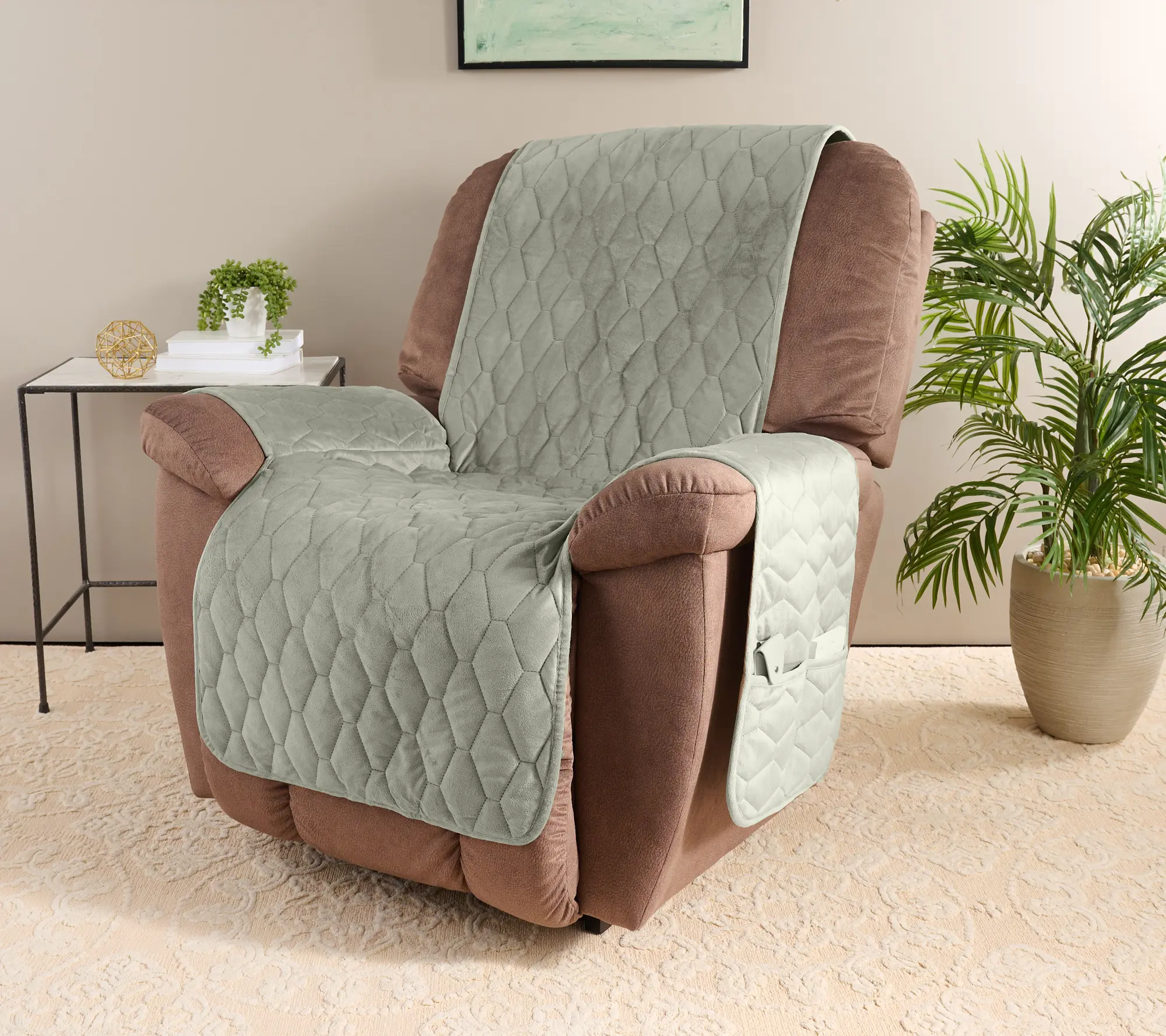 Home Reflections Micromink Pin-Sonic Sofa Cover