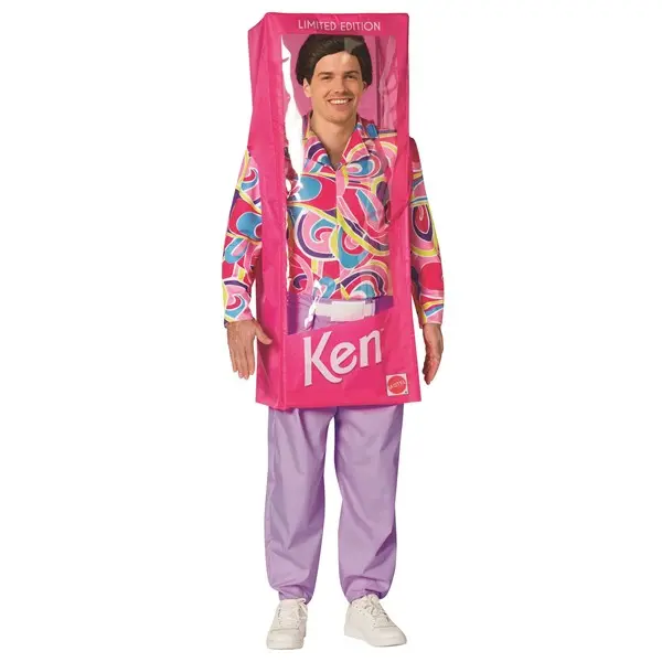 Adult Barbie Ken Box Costume