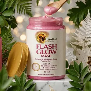 Flash glow soap instant radiance