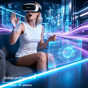 3D Immersive Wearable Virtual Reality Headset - Role-Playing Game Accessory, Cinema-Level Visual Experience, Compatible with All Smartphone Sizes