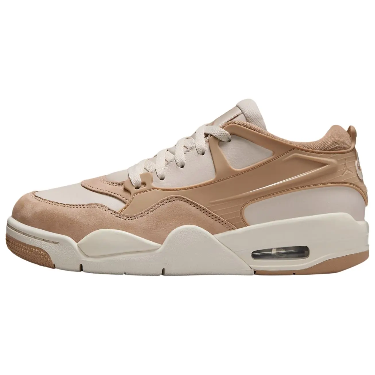Air Jordan 4 Retro Low-Top Basketball Shoes for Women in Brown, Featuring Fashionable, Comfortable, Slip-Resistant, and Durable Design Trending Shoes, House White Official Shoes to Get / Maison Mihara