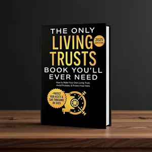 The Only Living Trusts Book You'll Ever Need 2025 Edition| Step-by-Step Guide to Create Living Trust, Avoid Probate, Protect Heirs & Assets| Save on Taxes with Exclusive Trust Forms| Estate Planning for Beginners & Experienced Planners
