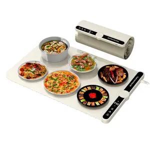 Electric Warming Tray, 1 Count Quick Heating Food Warmer with 9 Temperature Settings, Versatile Food Warmer for Gatherings, Parties, Everyday Use