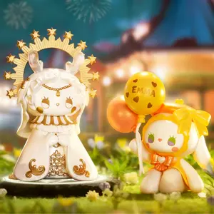 (buy 3 get 1 free)LUCKY EMMA Mid Night Market Series Collectible Toys Desktop Decorations Exquisite Gifts Cute Dolls Trendy Birthday Gift Ornaments PVC