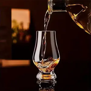 200ML Transparent Whiskey Glass, Alcohol Cup, Wine Glass, Perfume Bottle, Beer Mug, Reusable Round Design, Hand Wash Only, Multi-Functional