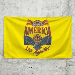 America Mexico Futbol Soccer New Flag Sports Bandera Aguilas Mascota Aguilas Club America Aguilas Soccer Liga Mexico