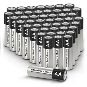 Member's Mark Alkaline AA Batteries (48 Pack) Accessories Device Game Long Lasting Phone Smartphone