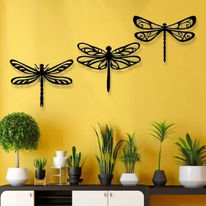 1pc Steampunk Dragonfly Metal Wall Art, Steampunk Dragonfly Statue Mural, Perfect for Living Room, Lounge, Outdoor Space Decor, New Year Decor, Ideal Gift for Art Enthusiasts Halloween Christmas decorations