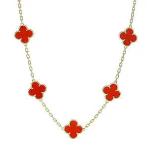 Pre-owned Van Cleef & Arpels Vintage Alhambra Necklace