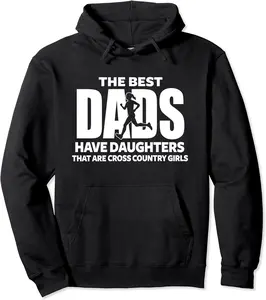 Cross Country Girl Dad Proud Father of Girl Running Pullover Hoodie - Winniekemo Shop 45B0D6V66M2D