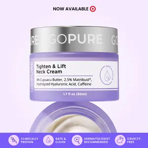 GOPURE Neck Cream Tighten & Lift Firming Cream for Crepey Skin