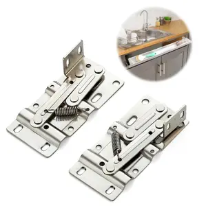 Ravinte Tip Out Tray Hinges Kitchen Cabinet Hinges Self Closing Cabinet Door Hinges Kitchen Cabinet Door Satin Nickel Durable Easy Install Bathroom Sink Front Drawer Hardware