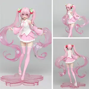 Sakura Hatsune figure, a generation of cherry blossom dolls, dance Hatsune model ornament, gift, animation peripheral toys