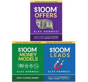 $100M Series 3-Book Set – Money Models, Offers & Leads | Business, Sales & Marketing Guide (Paperback)