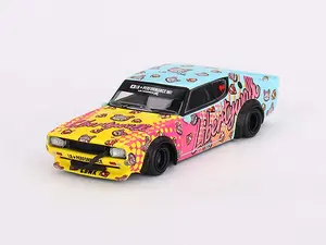 Nissan Skyline Kenmeri Liberty Walk LBWK KUMA (Mini GT) Diecast 1:64 Scale Model - TSM MGT00698