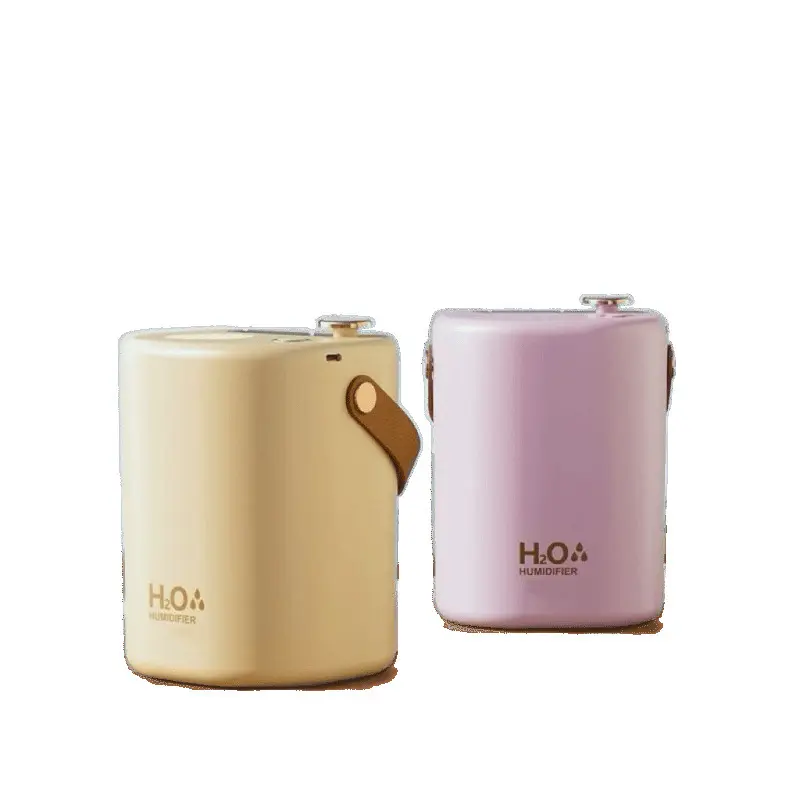 Lightweight USB Quiet Humidifier (13x16cm) - Portable Air Purifier & Scented Aroma Diffuser (Works with Essential Oils) for Babies, Pregnant Women, Office & Home Desktop Use, Sleep Aid, Large Mist Output, Dust Removal, Skin Soothing Household Appliance