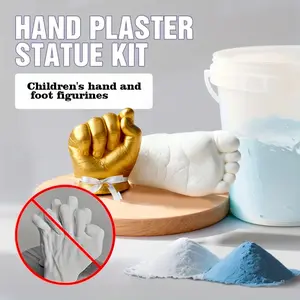 3D Hand Model Making Kit, DIY Plaster Hand Model Making Kit, Perfect Gift for Birthday, Suitable for Couples and Parent-child Interaction
