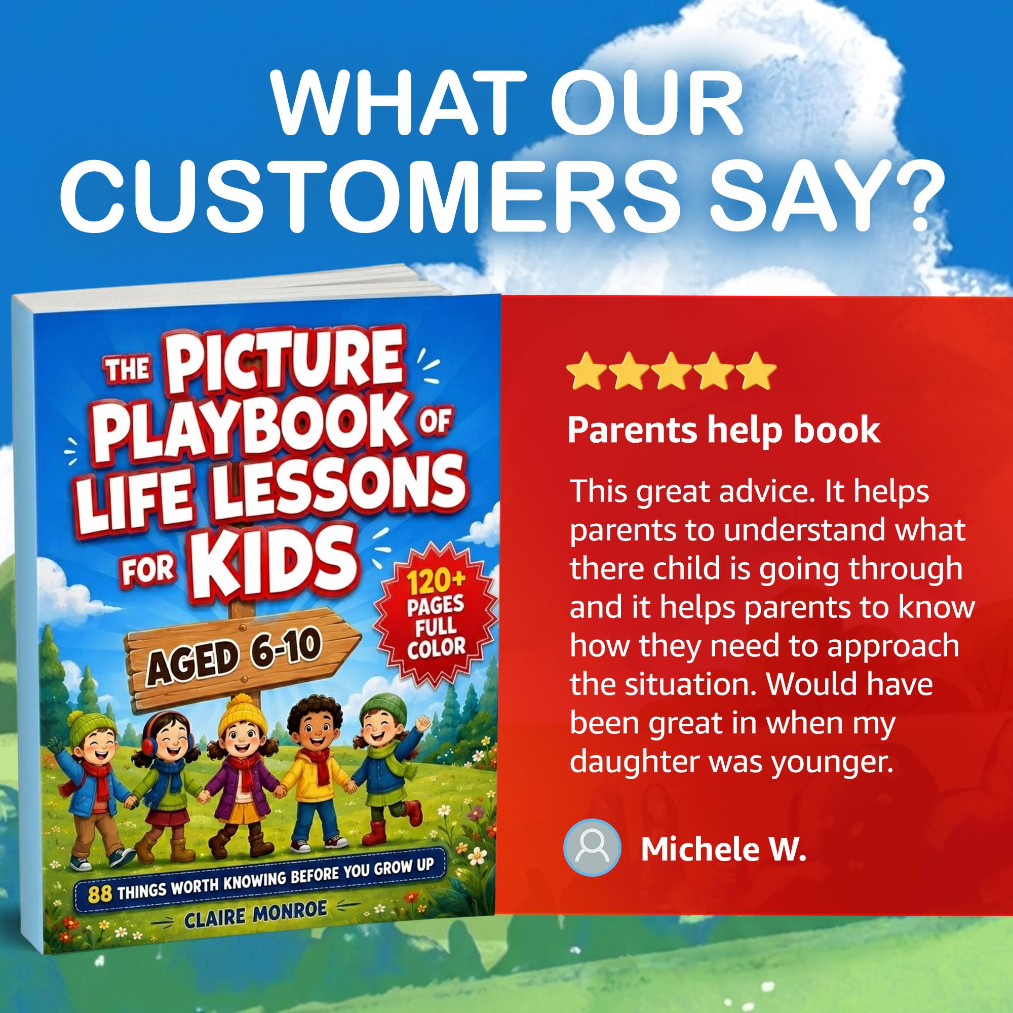 Claire Monroe Children's Learning Book for Ages 6-10, Full Color Illustrated Social Skills Guide for Parents, Homeschoolers & Classrooms with 88 Visual Life Lessons Claire Monroe Children's Learning Book for Ages 6-10, Full Color Illustrated Social Skills Guide for Parents, Homeschoolers & Classrooms with 88 Visual Life Lessons