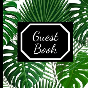 USED-Guest Book: Gorgeous Tropical Theme Party Guest Book Includes Gift Tracker and Picture Memory Section (Tropical Party Guest Books) by Tropicastik (Paperback)