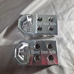 2*Blurred Vision Audio BV4SPOT- High Quality BOLT DOWN SET SCREW TYPE BATTERY TERMINAL