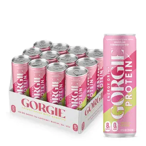 GORGIE Protein Energy Drink - Strawberry Pop