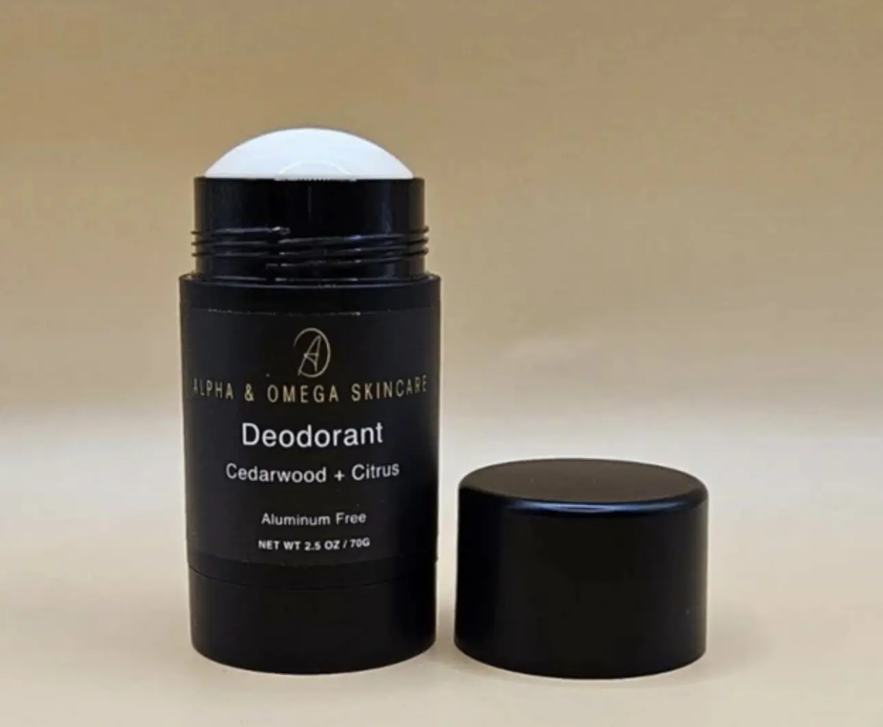 Organic Ingredients - Cedarwood & Citrus Natural Deodorant - Maximum Strength - Silicone Free - Aluminum Free - Keeps You Fresh Smelling Good All Day Long - Clean Vegan Coconut Oil Blend - Gentle Body Care