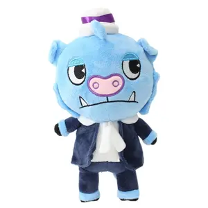 9-Inch Happy Tree Friend Stuffed Plush Collection Toy (Blue Pig)