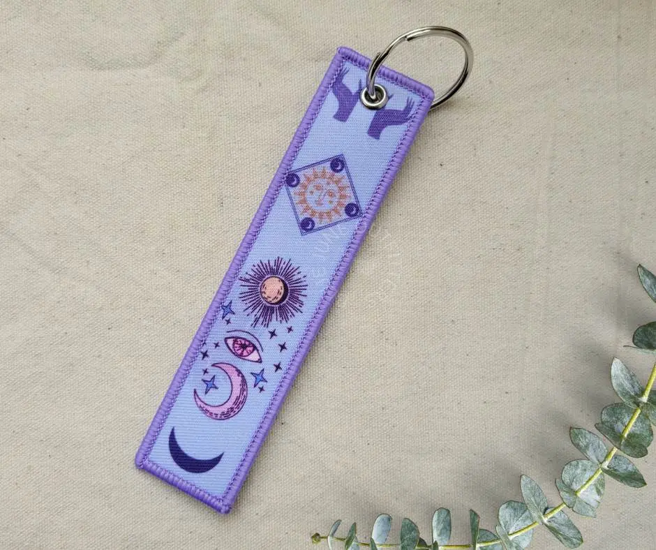Esoteric Bohemian Keychain