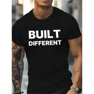 [100% Cotton] Premium Cotton Men'S Casual T-Shirt With Micro Stretch For Ultimate Comfort And Breathability In Outdoor Daily Wear T-Shirt For Men And Women