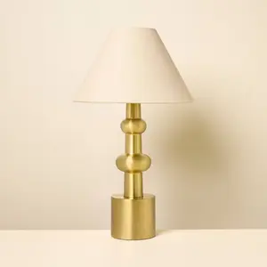 Vintage Brass Table Lamp - Hearth & Hand with Magnolia