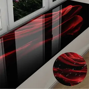 Pack of 2, Peel And Stick Wallpaper Designs, red velvet fabric wallpaper vinyl, waterproof, heat-resistant, oil-resistant, self-adhesive and easy to peel off, suitable for kitchen cabinets, desks, bathrooms, home decoration