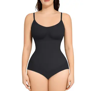 FeelinGirl Seamless Tighten The Abdomen One-piece Shapewear Bodysuit  Womenswear Comfort