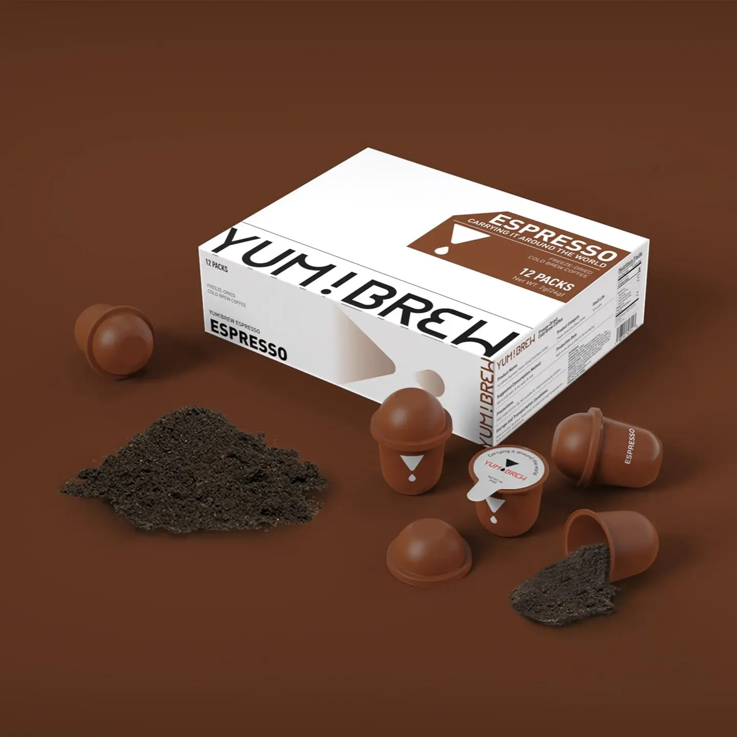 Yum!Brew Instant Coffee - Espresso